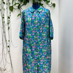 Vintage Saybury Floral Print Light Coat